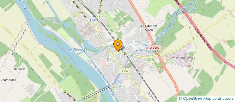 localisation de l'entreprise CLUB AVICOLE BRIAROIS à BRIARE