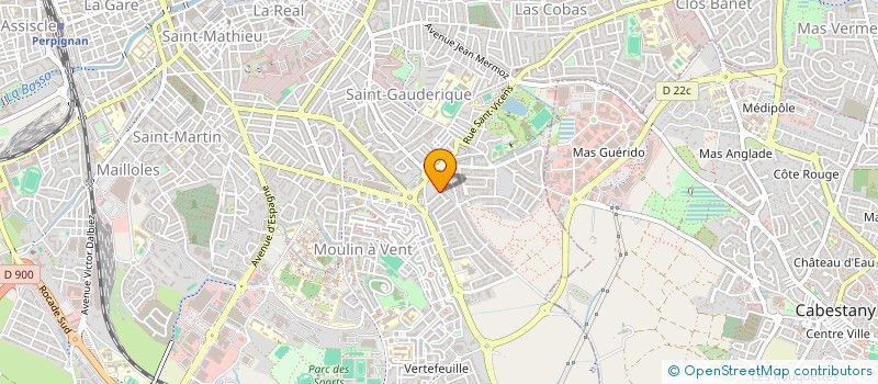 localisation de l'entreprise CLUB AXURIT PHOTO  PERPIGNAN