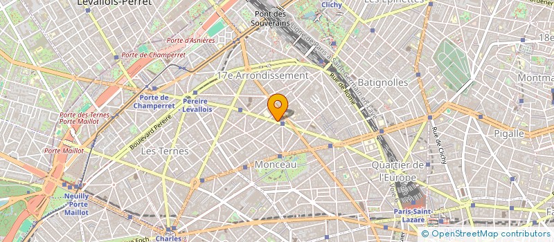 localisation de l'entreprise CLUB BALTIS SATURN  PARIS