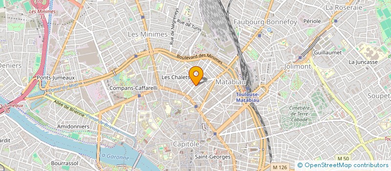 localisation de l'entreprise CLUB BEAUSOLEIL à TOULOUSE