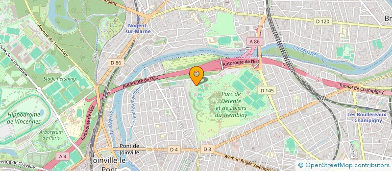 localisation de l'entreprise CLUB BINA à LES LILAS