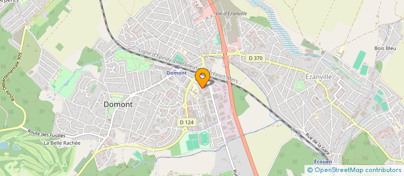 localisation de l'entreprise CLUB BOIS  DOMONT