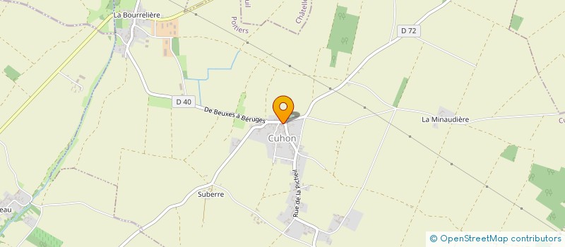 localisation de l'entreprise CLUB BON ACCUEIL DE MIREBEAU  MIREBEAU