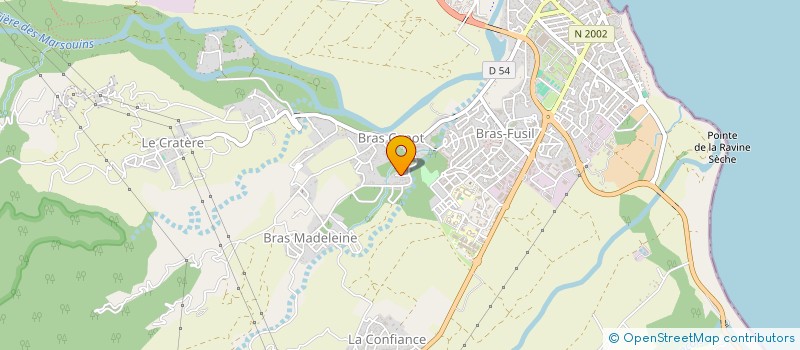 localisation de l'entreprise CLUB BOULISTE DE BRAS CANOT à SAINT-BENOIT
