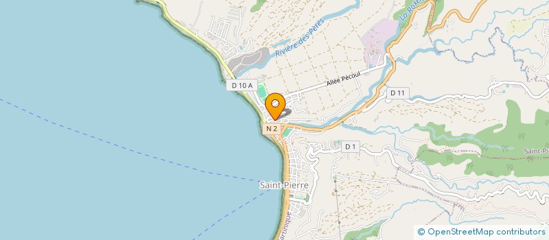 localisation de l'entreprise CLUB BOULISTE DE SAINT PIERRE à SAINT-PIERRE
