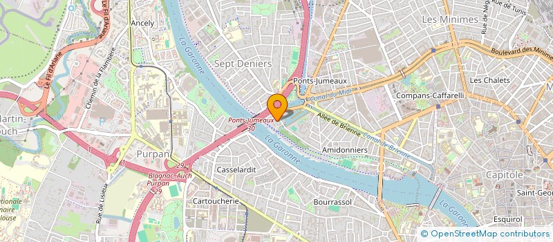 localisation de l'entreprise CLUB BOULISTE LE TRACASSIN à TOULOUSE