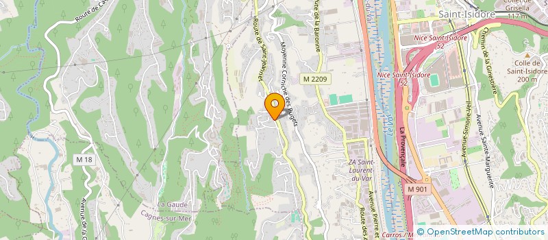 localisation de l'entreprise CLUB BOULISTE MONTALEIGNOIS à SAINT-LAURENT-DU-VAR