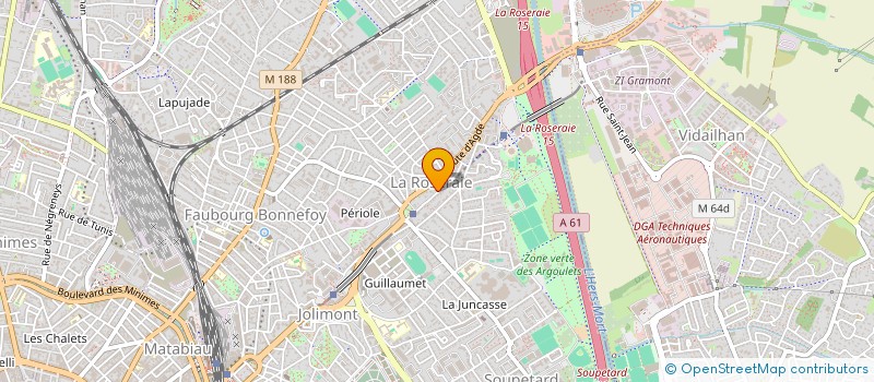 localisation de l'entreprise CLUB BOULISTE TOULOUSAIN à TOULOUSE