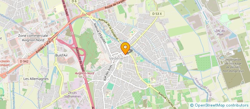 localisation de l'entreprise CLUB BOULISTE VEDENAIS à VEDENE