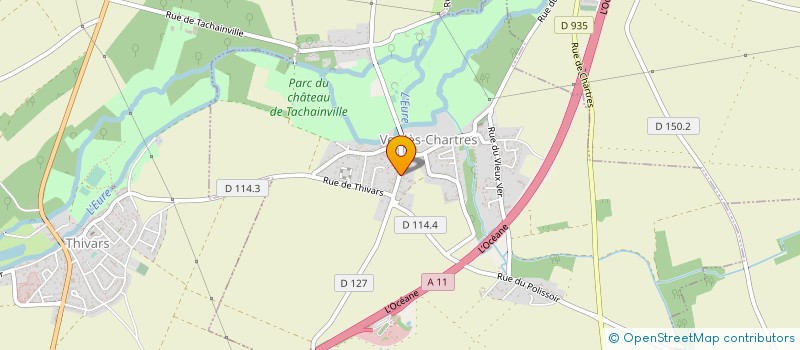 localisation de l'entreprise CLUB BOULISTE VERNOIS à VER-LES-CHARTRES