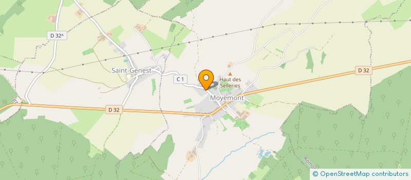 localisation de l'entreprise CLUB BOXING MUAY THAI  MOYEMONT