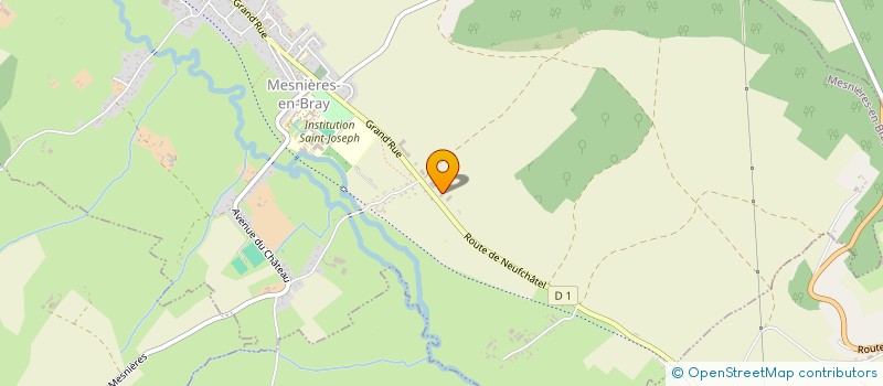 localisation de l'entreprise CLUB BRAY GOURMAND  NEUFCHATEL EN BRAY