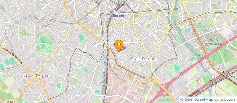 localisation de l'entreprise CLUB BRAYITAN - FUTEVOLEI MONTPELLIER à MONTPELLIER
