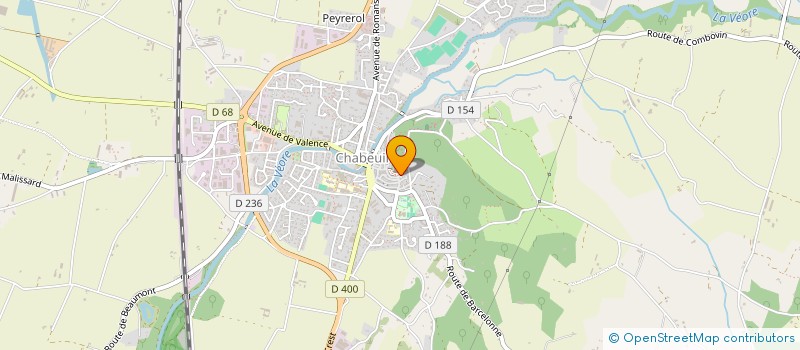 localisation de l'entreprise CLUB CABEOLUM à CHABEUIL
