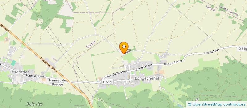 localisation de l'entreprise CLUB CANIN COTOIS LONGECHENAL  LONGECHENAL