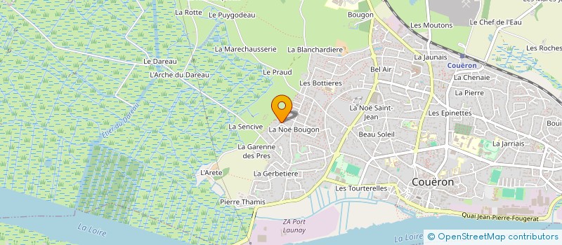 localisation de l'entreprise CLUB CANIN COUERONNAIS à COUERON