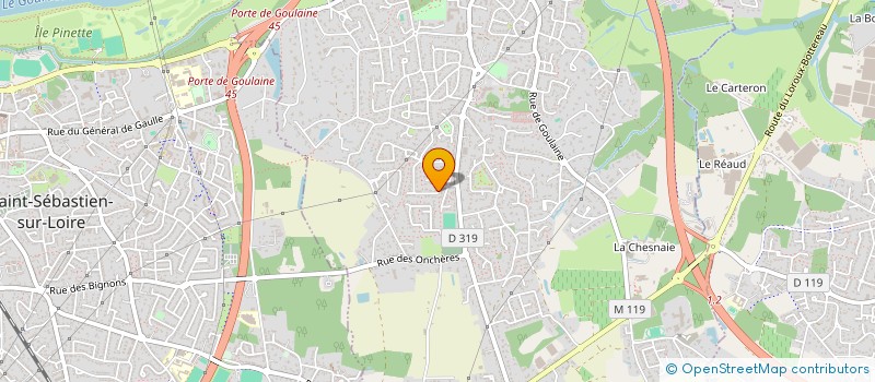 localisation de l'entreprise CLUB CANIN DE BASSE GOULAINE à BASSE-GOULAINE