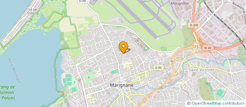 localisation de l'entreprise CLUB CANIN DE MARIGNANE  MARIGNANE