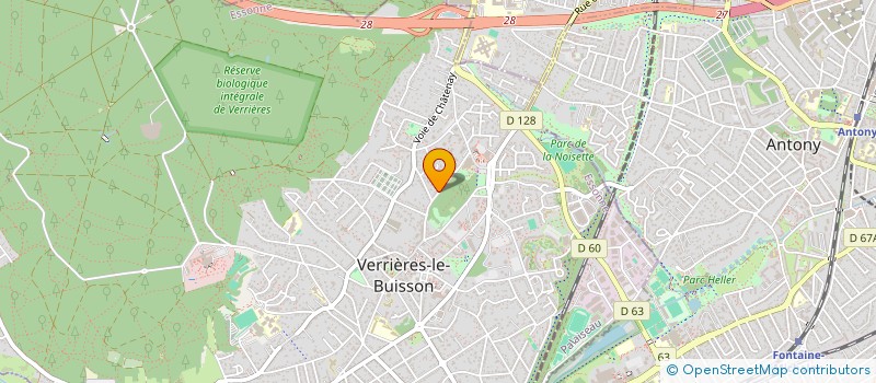 localisation de l'entreprise CLUB CANIN DE VERRIERES LE BUISSON à VERRIERES-LE-BUISSON