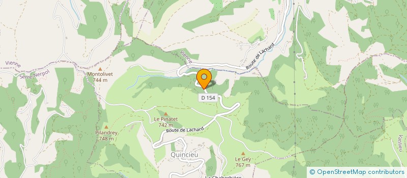 localisation de l'entreprise CLUB CANIN DE VOREPPE LE CHIEN D AGILITE  NOTRE DAME DE L'OSIER