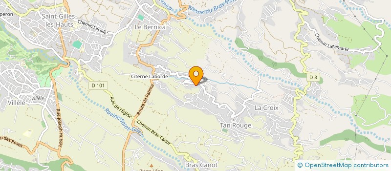 localisation de l'entreprise CLUB CANIN DES TAMARINS  SAINT-PAUL