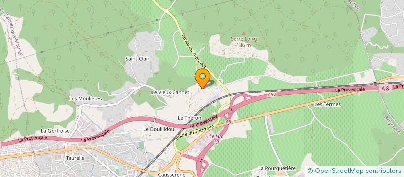 localisation de l'entreprise CLUB CANIN DU CANNET DES MAURES à LE CANNET-DES-MAURES