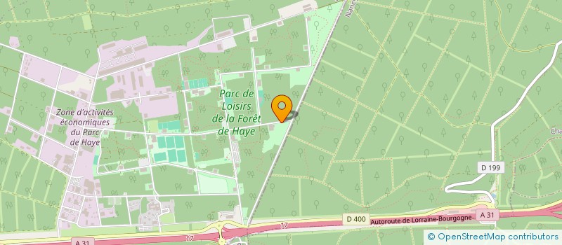 localisation de l'entreprise CLUB CANIN DU GRAND NANCY  BOIS-DE-HAYE