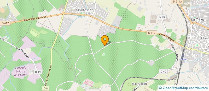 localisation de l'entreprise CLUB CANIN ILLIBERIEN  ELNE