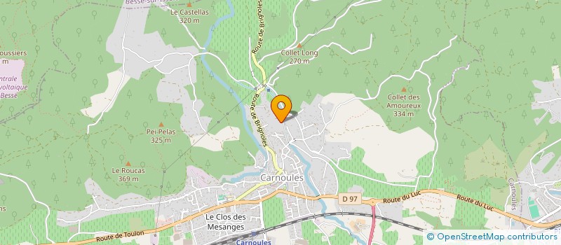 localisation de l'entreprise CLUB CANIN JEAN BRASSET LA VALETTE  LA VALETTE DU VAR