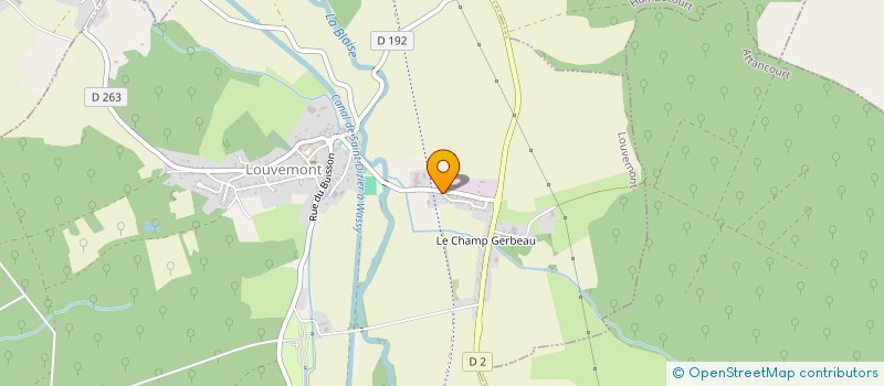 localisation de l'entreprise CLUB CANIN LOUVEMONTAIS à LOUVEMONT