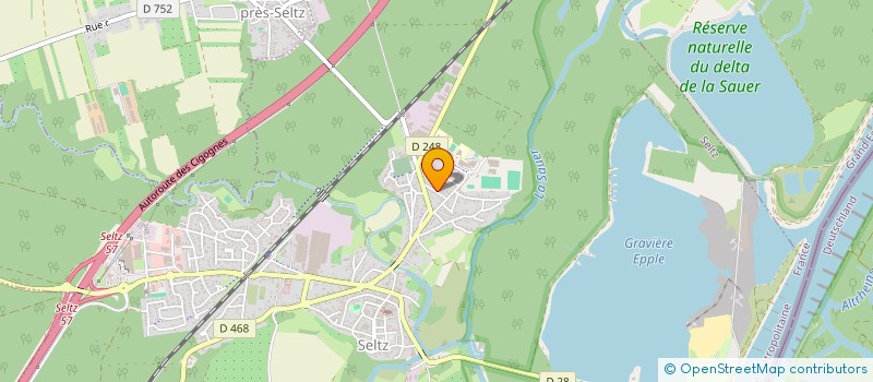 localisation de l'entreprise CLUB CANIN SALETIO  SELTZ