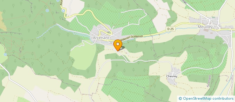 localisation de l'entreprise CLUB CANIN SANMARITAIN  ARCENANT