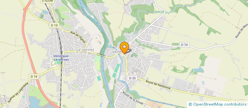 localisation de l'entreprise CLUB CANIN VENERQUOIS à VENERQUE