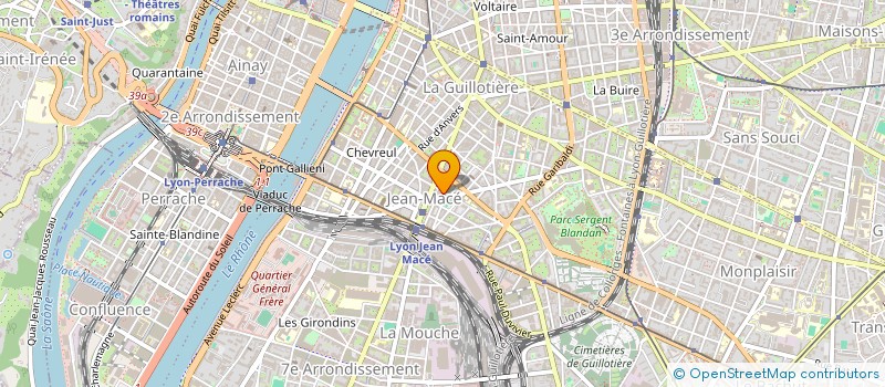 localisation de l'entreprise CLUB CARDIO  LYON