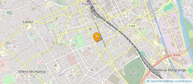 localisation de l'entreprise CLUB CARDUI  NANCY