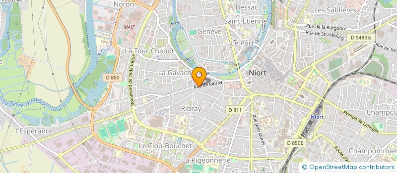 localisation de l'entreprise CLUB CARNA NIORTAIS  NIORT