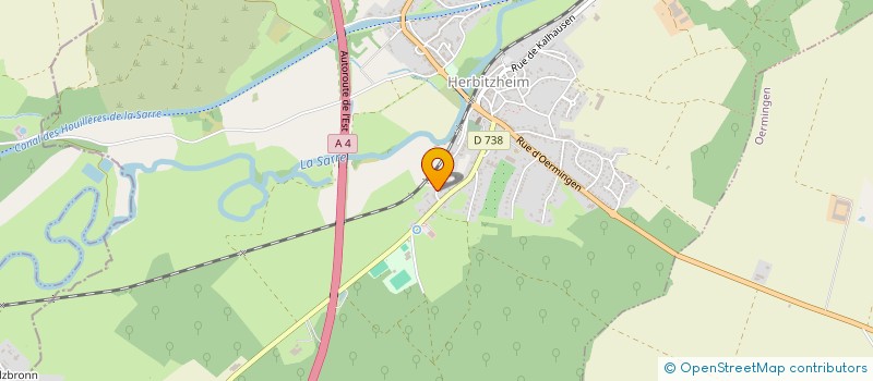 localisation de l'entreprise CLUB CARNAVALESQUE DE HERBITZHEIM  HERBITZHEIM