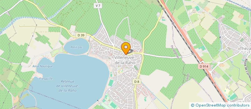 localisation de l'entreprise CLUB CARP RAHO  VILLENEUVE-DE-LA-RAHO