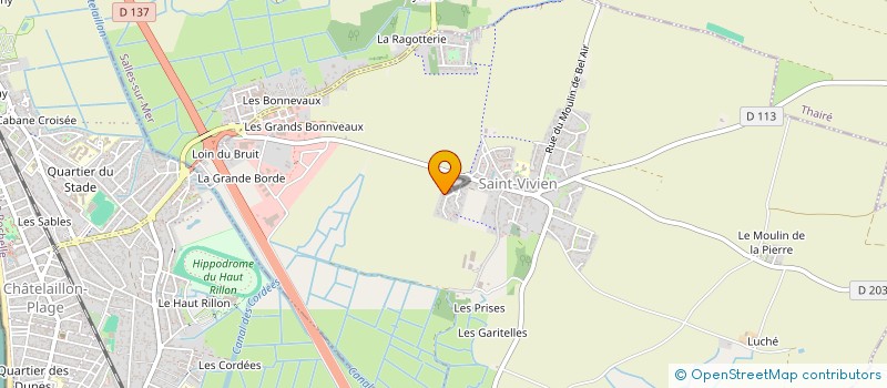 localisation de l'entreprise CLUB CARS  SAINT-VIVIEN