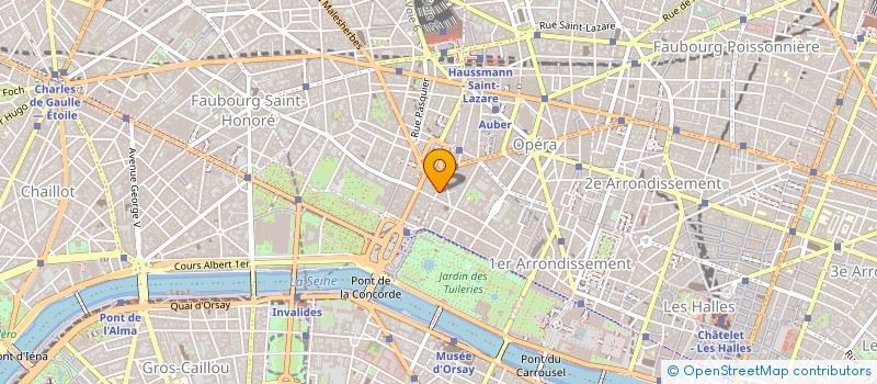 localisation de l'entreprise CLUB CESARE à PARIS
