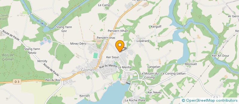 localisation de l'entreprise CLUB CHAMPETRE à GLOMEL