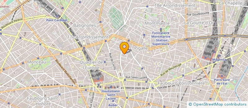 localisation de l'entreprise CLUB CHAPTAL  PARIS
