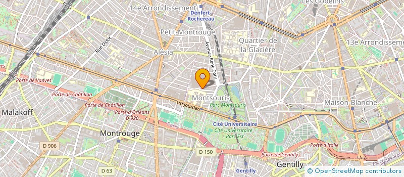 localisation de l'entreprise CLUB CHASSEURS EXPLORA -S MARINS FCE  PARIS