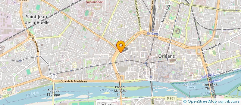 localisation de l'entreprise CLUB CHIEN DE DEFENSE BEAUCE ET SOLOGNE à ORLEANS