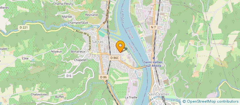 localisation de l'entreprise CLUB CIBISTE D'ANNONAY à SARRAS