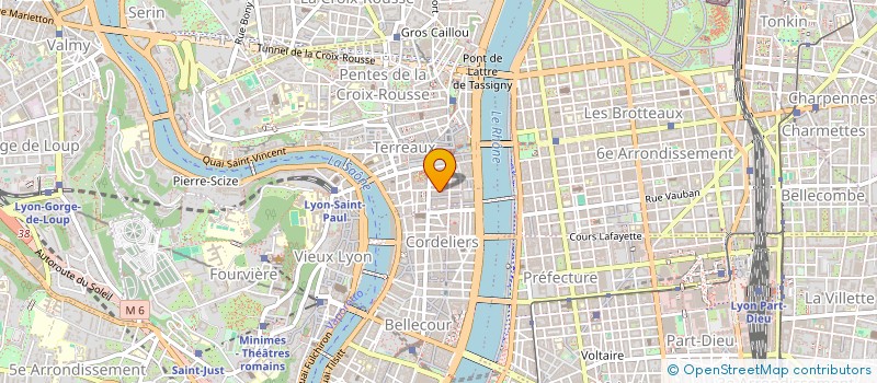 localisation de l'entreprise CLUB CIC INTERNATIONAL à LYON