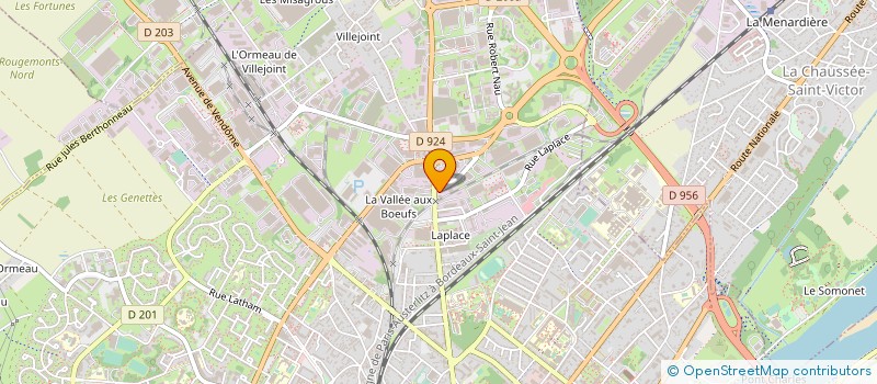 localisation de l'entreprise CLUB COEUR ET SANTE BLOIS  BLOIS