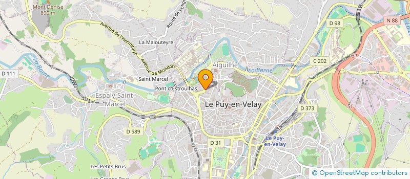 localisation de l'entreprise CLUB CONVAINCRE HAUTE LOIRE à LE PUY-EN-VELAY