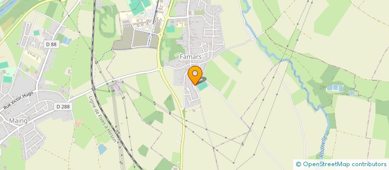 localisation de l'entreprise CLUB COUTURE ET ARTS MANUELS  FAMARS