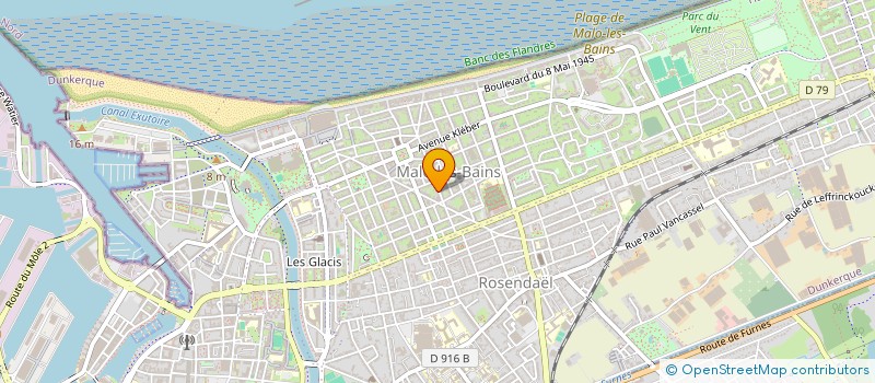 localisation de l'entreprise CLUB CROISIERE ALIDADE à DUNKERQUE